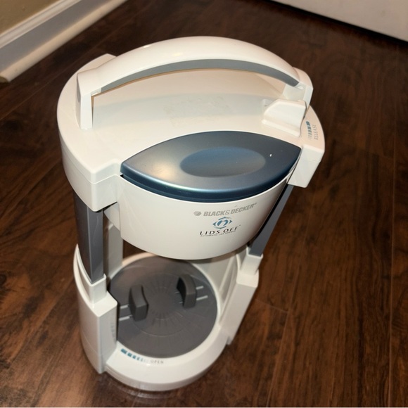 Black & Decker Lids Off JW200 Automatic Electric Jar Opener White Tested Working - Picture 1 of 13